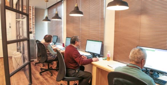 社員みんなで真剣に取り組んでいます！社員みんなで真剣に取り組んでいます！